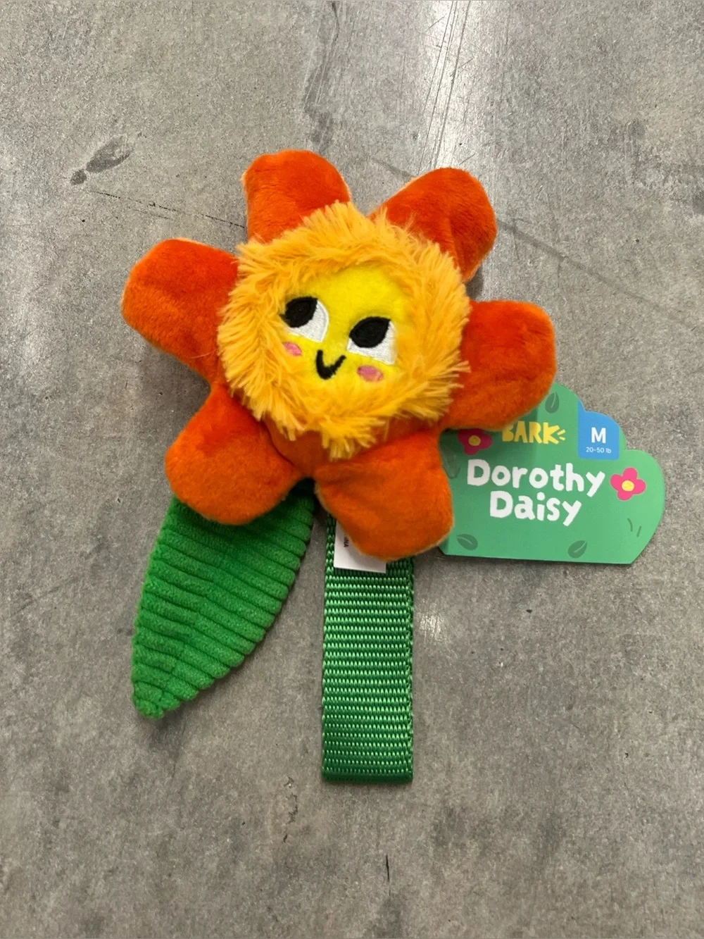 NWT Bark Dorothy Daisy Dog Toy